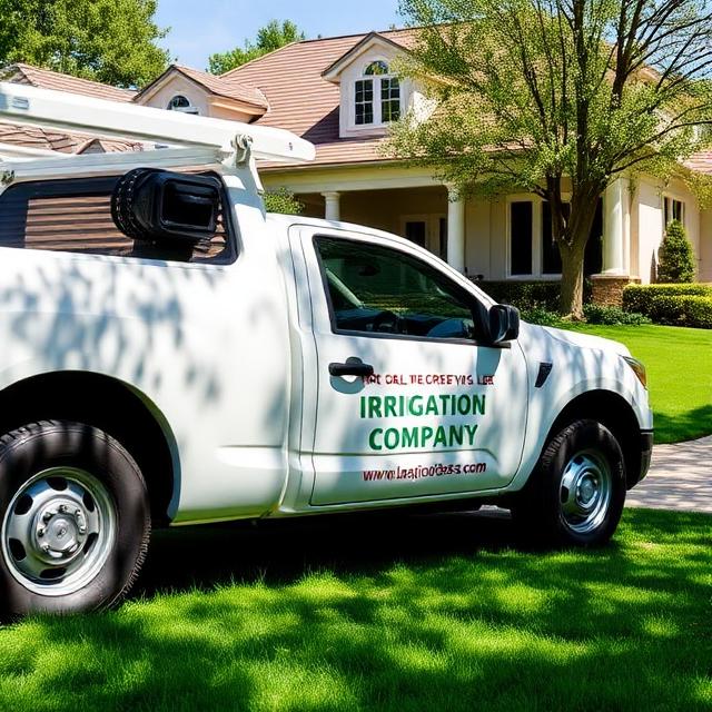 Mr Sprinkler Repair truck in San Antonio